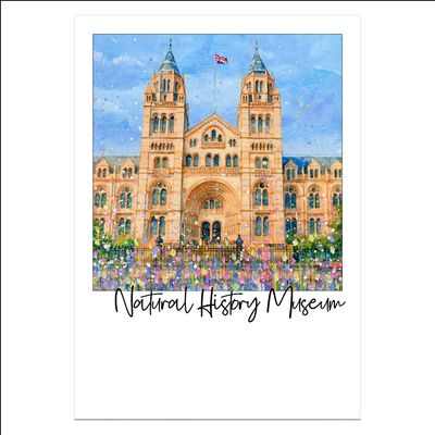 Natural History Museum Postcard Natural History Museum Postcard