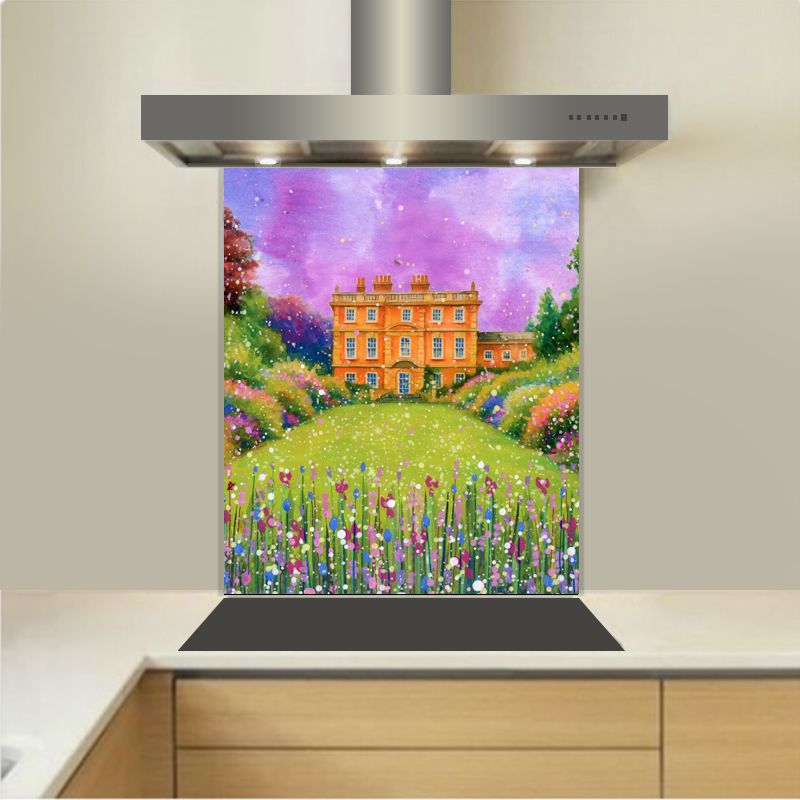 Art - Glass Kitchen Splashback - Newby Hall