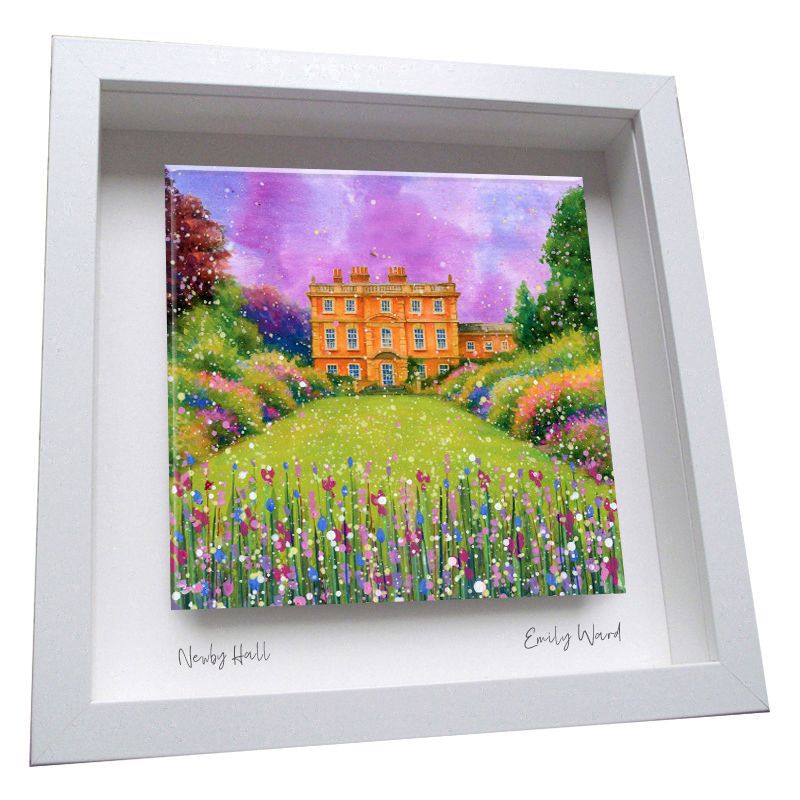 Newby Hall Framed Ceramic Tile
