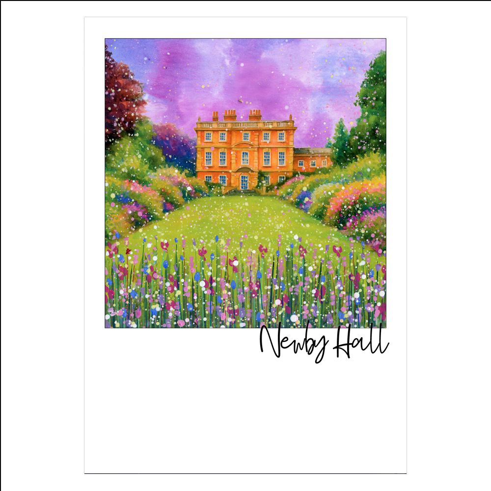 Newby Hall Postcard