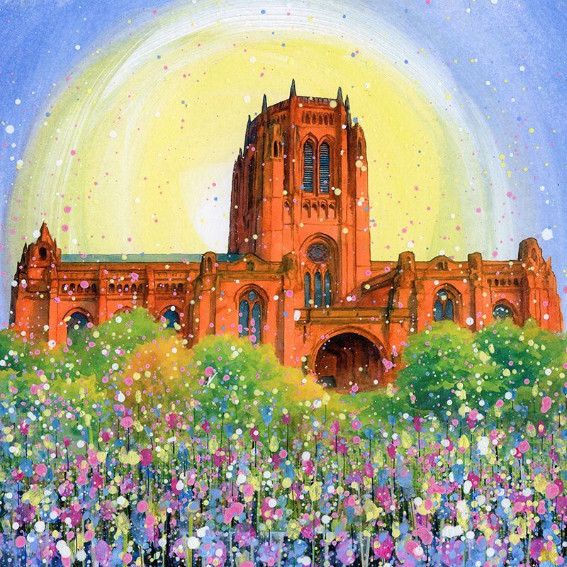 Liverpool Cathedral Paintings Canvas Prints Art Prints And Art Gifts
