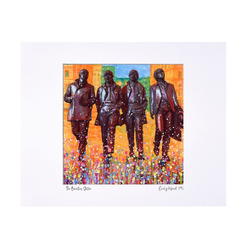 The Beatles Statue Limited Edition Print