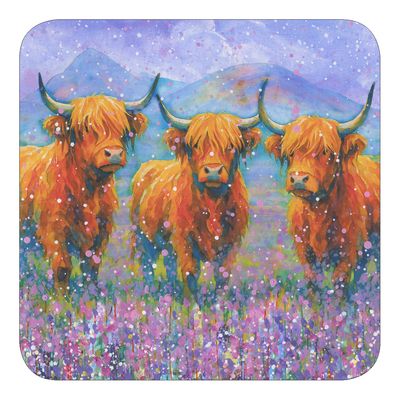 Highland Cows Fridge Magnet Highland Cows Fridge Magnet