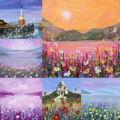 Pack of 6 Greeting Cards North West England