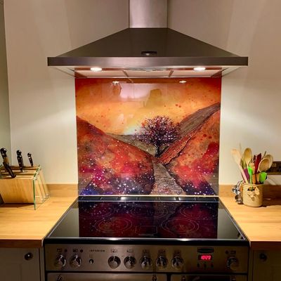 Kitchen Glass Splashbacks for Cookers and Ovens