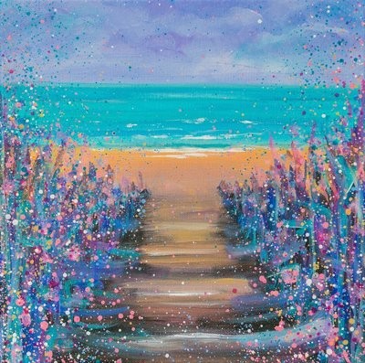 Emily Ward The Journey Square Canvas
