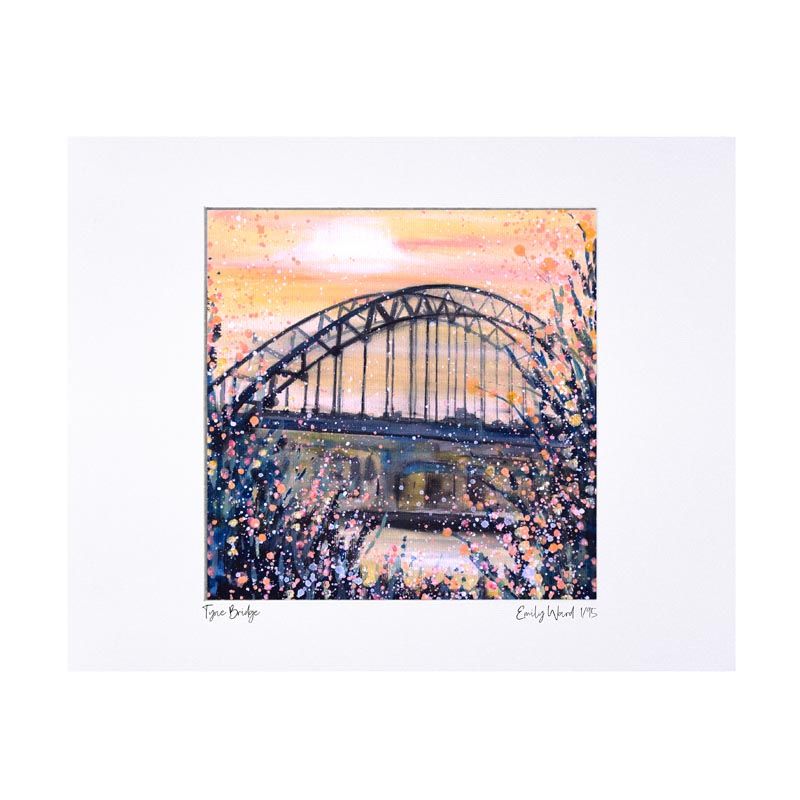 Tyne Bridge Limited Edition Print 40x50cm Tyne Bridge Limited Edition Print 40x50cm