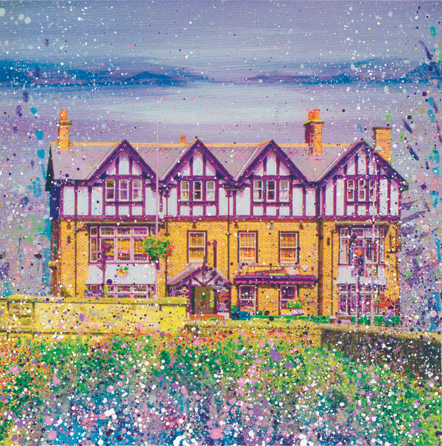 The Diamond Ponteland Canvas Print