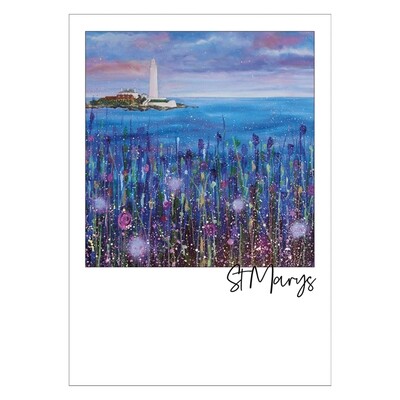 St Marys Lighthouse Postcard St Marys Lighthouse Postcard