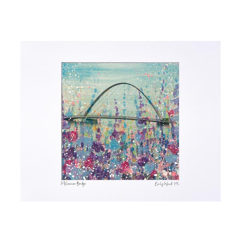 Millennium Bridge Limited Edition Print 40x50cm