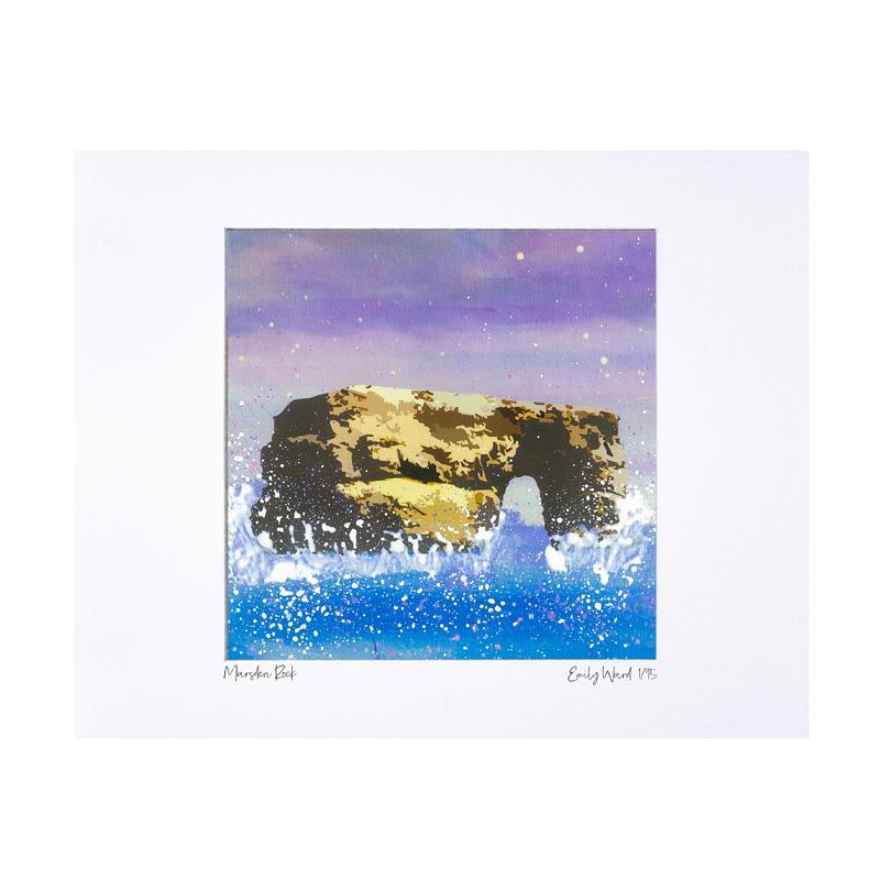 Marsden Rock  Limited Edition Print 40x50cm