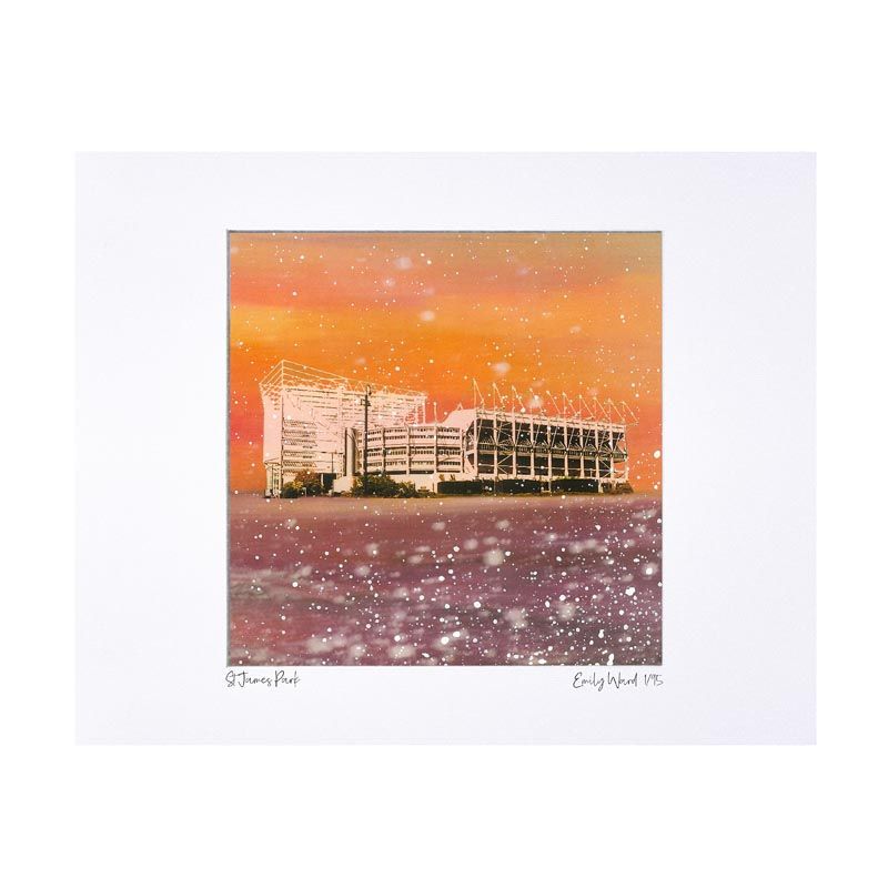 St James' Park Limited Edition Print 40x50cm