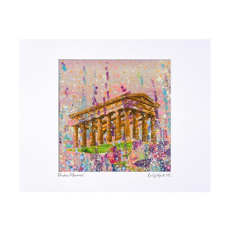 Penshaw Monument Limited Edition Print 40x50cm
