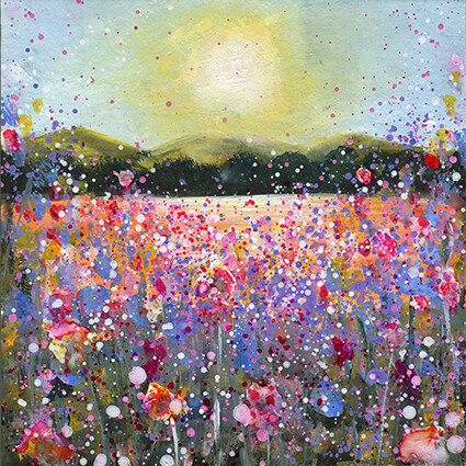 Emily Ward  Morning Glory Canvas Print