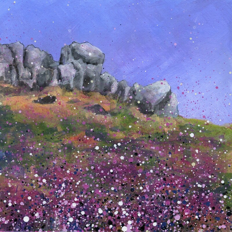 Ilkley Moor  Canvas Print