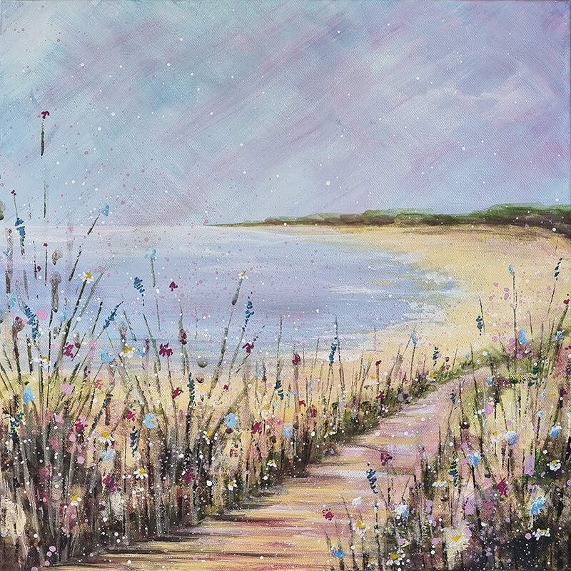 Lazy Beach Days  Canvas Print