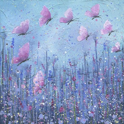 Flying Free Canvas Print