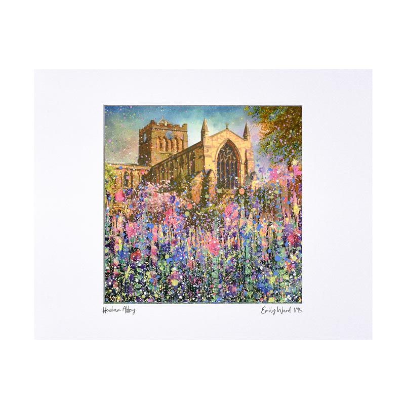 Hexham Abbey, Northumberland,  Limited Edition Art Print