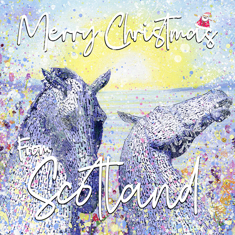The Kelpies Christmas Card The Kelpies Christmas Card