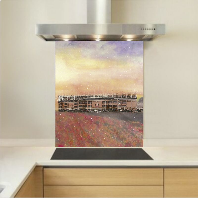 Art - Glass Kitchen Splashback - Stadium Of Light