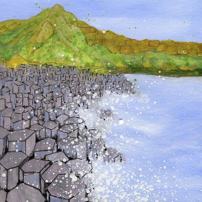Giant's Causeway Canvas Print