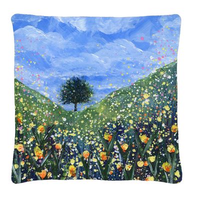 Sycamore Gap Spring Cushion