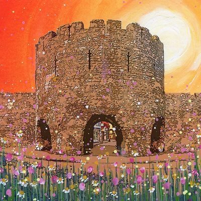 Five Arches, Tenby Canvas Print