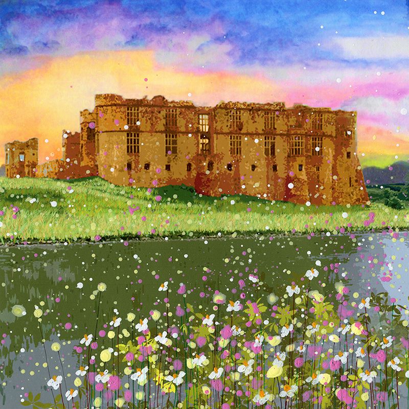 Carew Castle Canvas Print