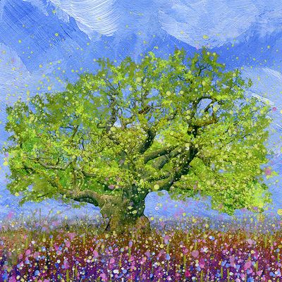 The Major Oak, Sherwood Forest Canvas Print