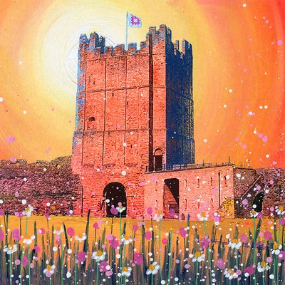 Richmond Castle Canvas Print