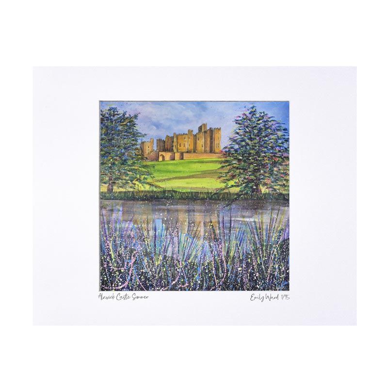 Alnwick Castle Summer Limited Edition Print