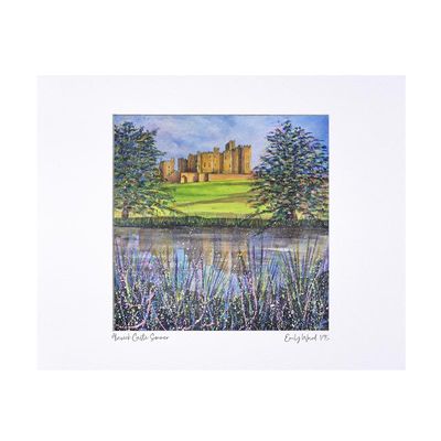 Alnwick Castle Summer Limited Edition Print