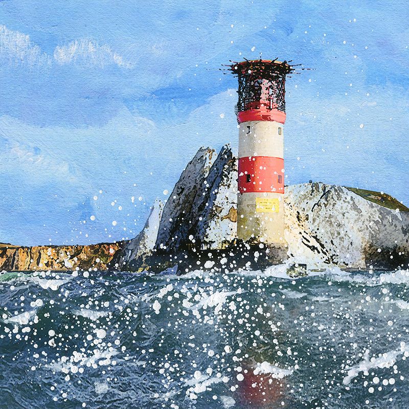 The Needles Lighthouse Canvas Print