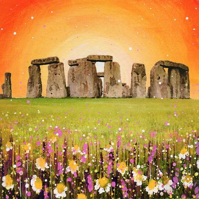 Stonehenge Canvas Print