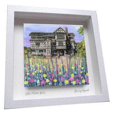 Little Moreton Hall Framed Ceramic Tile