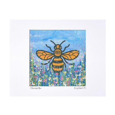 The Manchester Bee Limited Edition Print