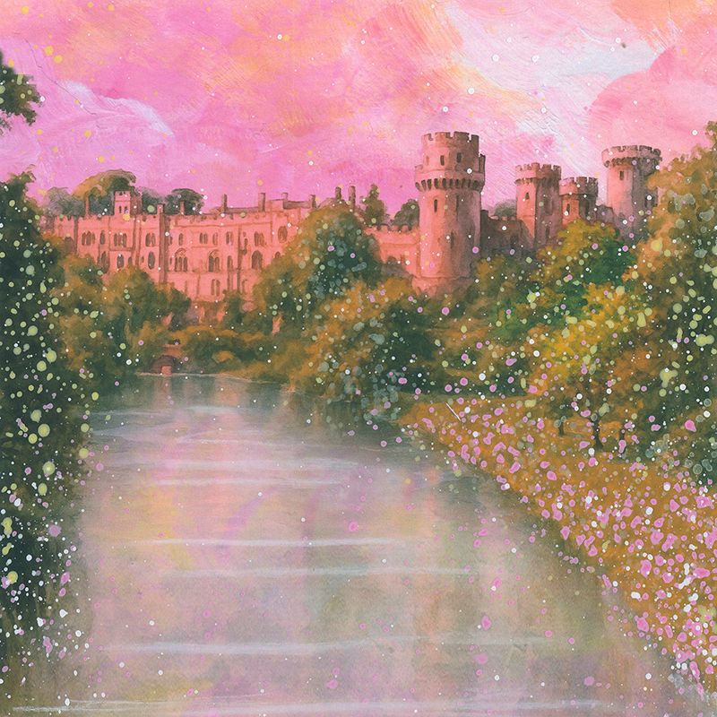 Warwick Castle Canvas Print
