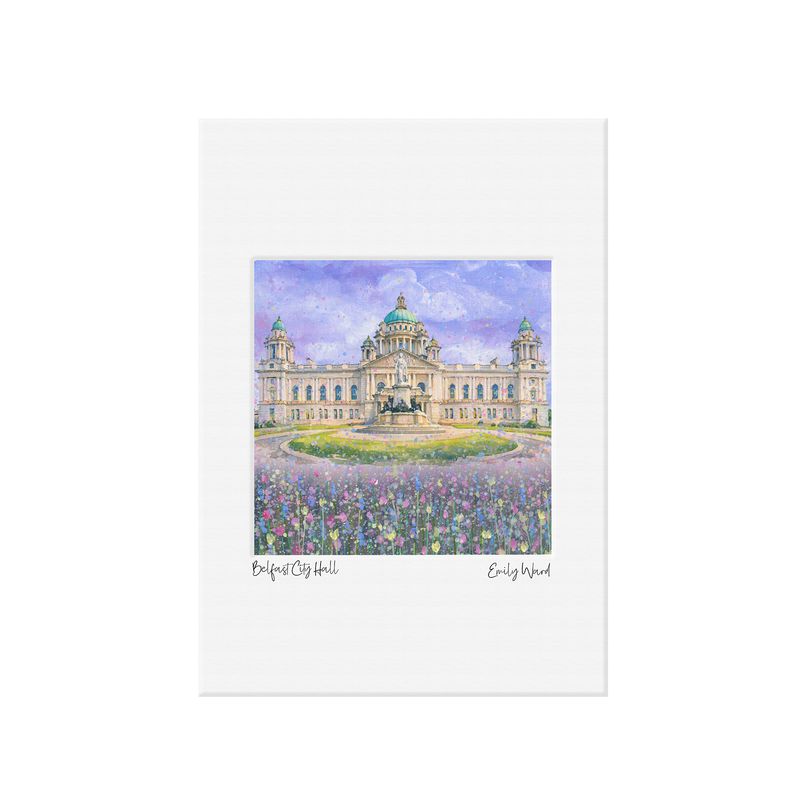 Belfast City Hall Open Edition  Print A4