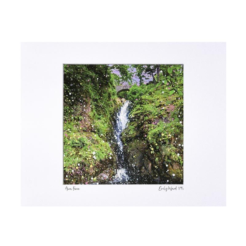 Aira Force Waterfall Limited Edition Print Aira Force Waterfall Limited Edition Print