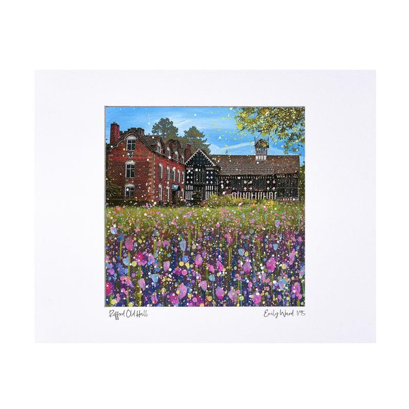 Rufford Old Hall Limited Edition Print Rufford Old Hall Limited Edition Print