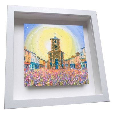 Moot Hall - Keswick Framed Ceramic Tile Moot Hall - Keswick Framed Ceramic Tile