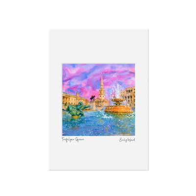 Trafalgar Square Open Edition Print Trafalgar Square Open Edition Print