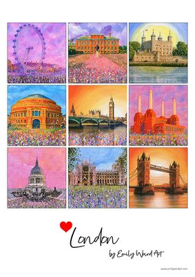 London Tea Towel London Tea Towel