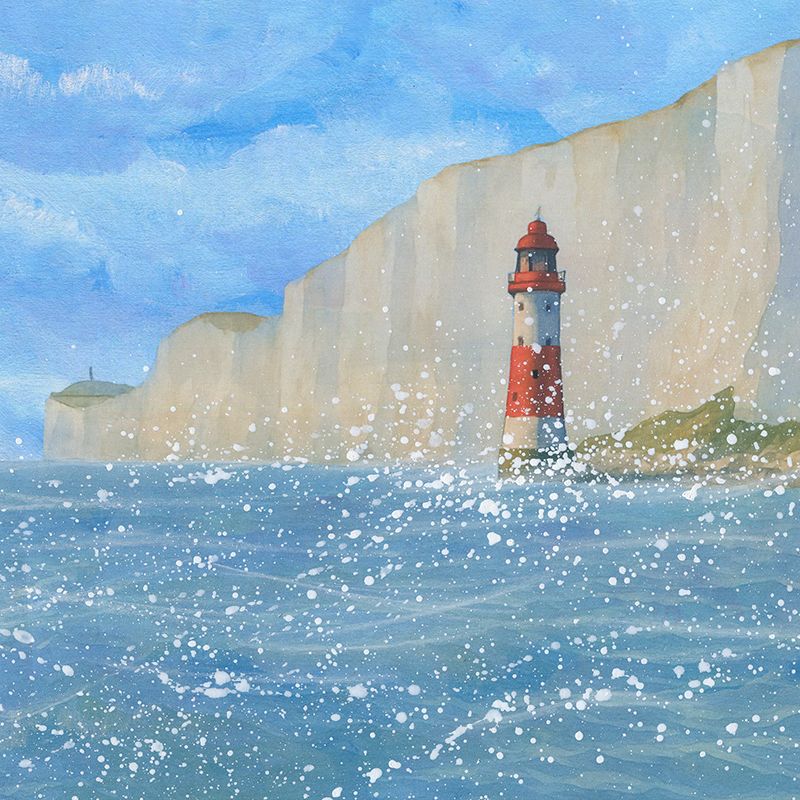 Beachy Head Canvas Print