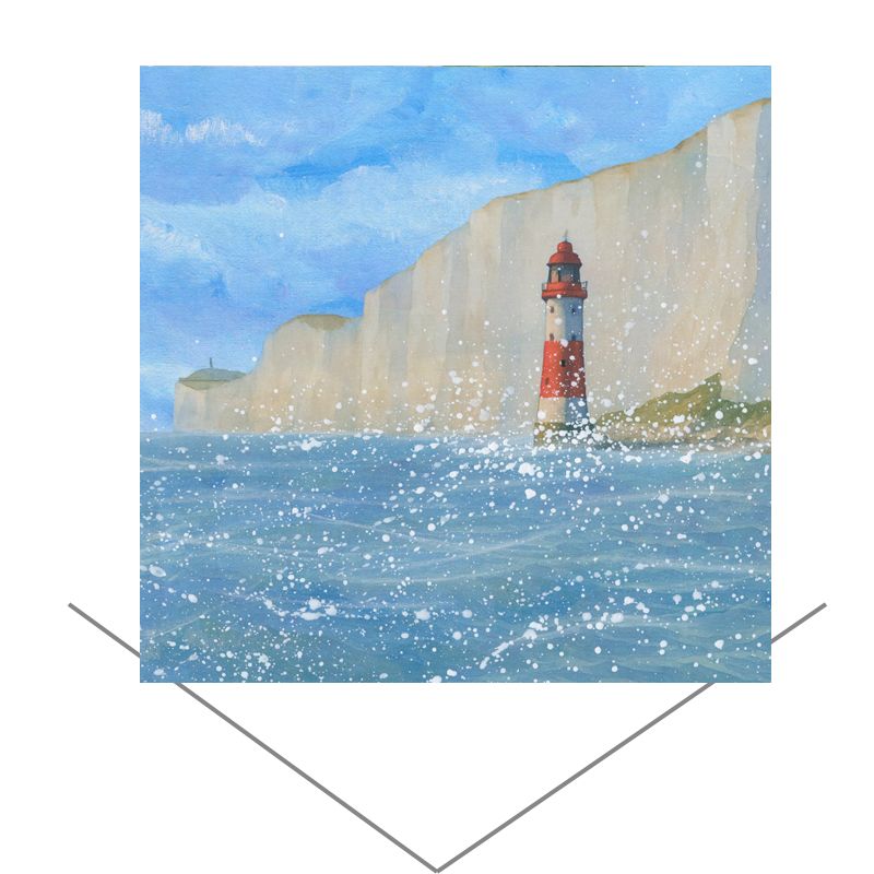 Beachy Head Greeting Card