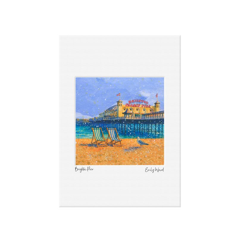 Brighton Pier Open Edition Print A4