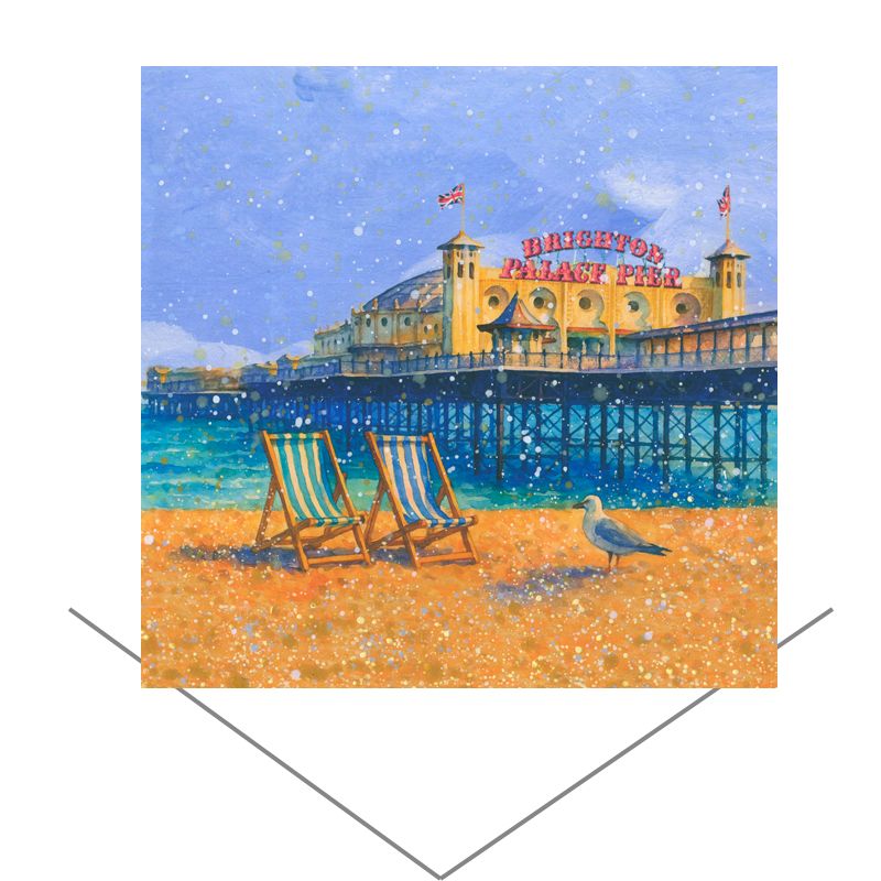 Brighton Pier Greeting Card