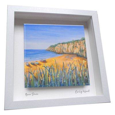 Beer, Devon Framed Ceramic Tile Beer, Devon Framed Ceramic Tile