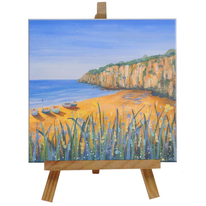 Beer, Devon Tile with Easel