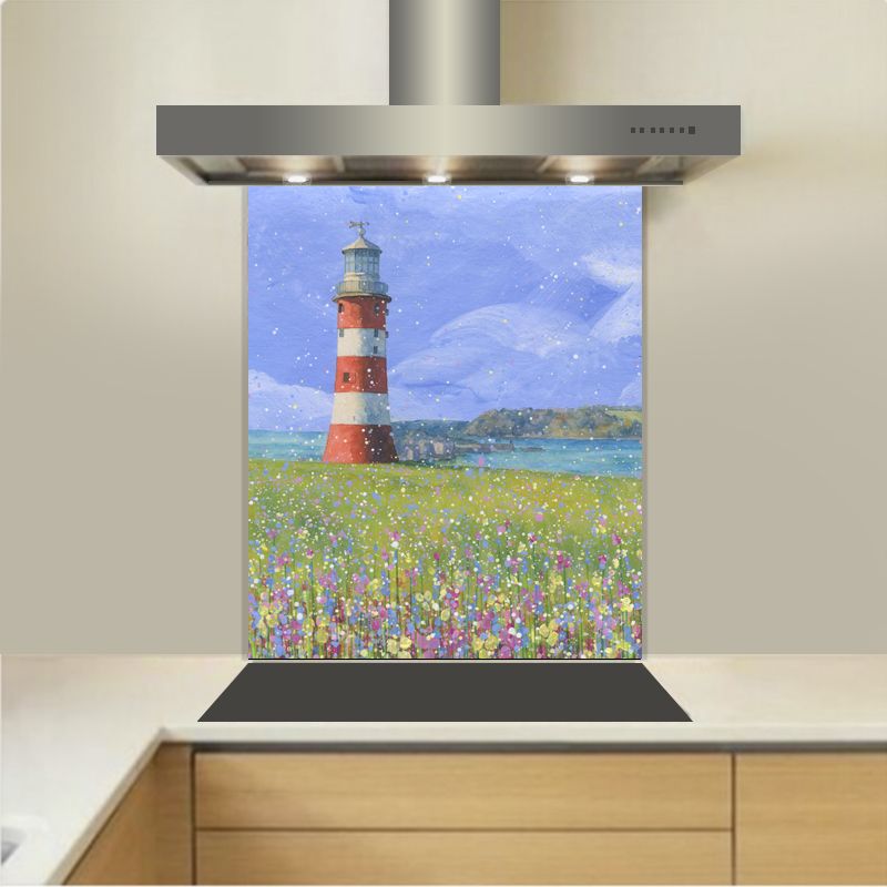 Art - Glass Kitchen Splashback - Smeaton's Tower